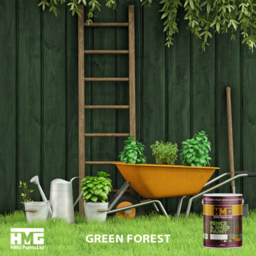 Green Forest Fence and Shed Paint - HMG Paints