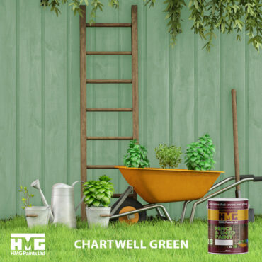 Chartwell Green Fence and Shed Paint - HMG Paints