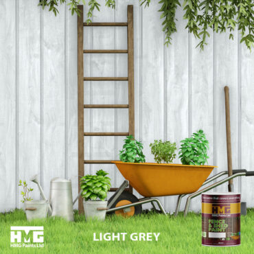 Light Grey Fence and Shed Paint - HMG Paints