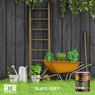 Slate Grey Fence and Shed Paint - HMG Paints