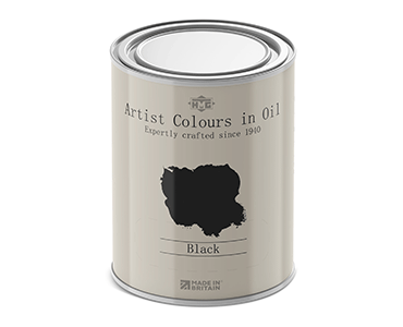 Black - Artist Colours in Oil