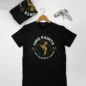 HMG T-Shirt Paint Sprayer T-Shirt. Light weight, soft touch t-shirt with white and gold design.