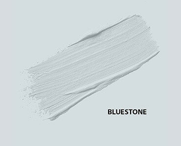 HMG Paints - Bluestone - A cool off-white blue, leaving a room bright and breezy. Three Generations of the Newton Family have been long standing employees of HMG Paints. Bluestone is the road the family grew up on.