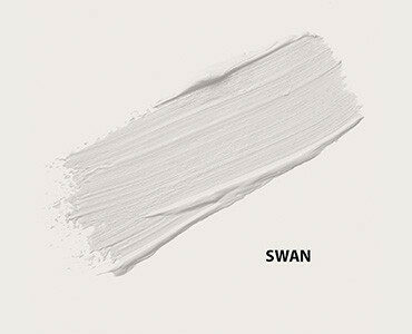 HMG Paints - Swan - A pure greyish white with undertones of lavender.