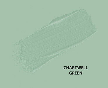 HMG Paints - Chartwell Green - Winston Churchill chose this particular shade of green when decorating his country home in Kent - Chartwell House.