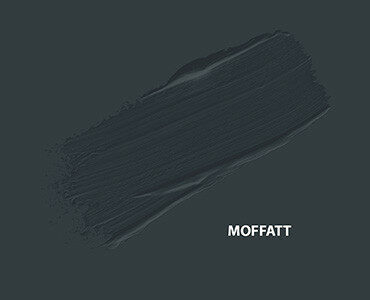 HMG Paints - Moffatt - An Anthracite grey that has subtle blue tones. Ideal for metal work and trims.