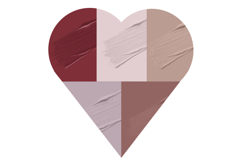 5 romantic decorative paint shades perfect for Valentines Day