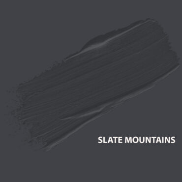 A deep grey colour reminiscent of rugged mountain ranges.