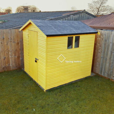 HMG Hydropro Garden Paint - Spring Yellow Shed Paint